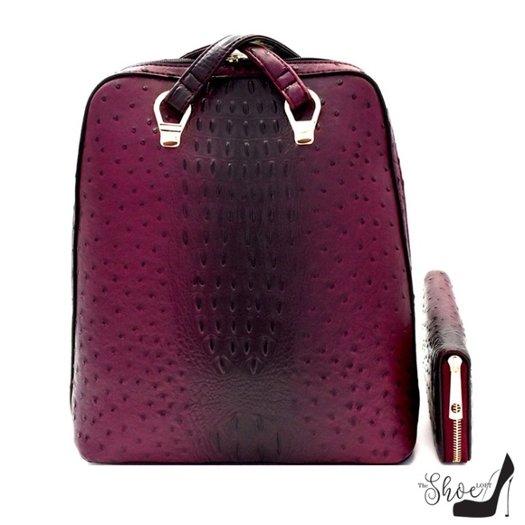 My Bag Lady Online Handbags - Convertible Backpack/Handbag & Wallet Set My Bag Lady Online Handbags - Convertible Backpack/Handbag & Wallet Set